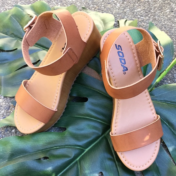 AYLA- Ankle Strap Wedge Sandal - Picture 8 of 8